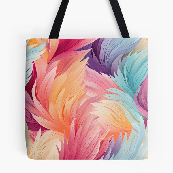 Item preview, Colorful Feathers Pattern designed and sold by GenericsStore.