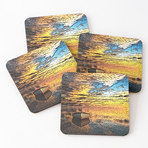 Item preview, Rowboat Sunset designed and sold by notsweettea.
