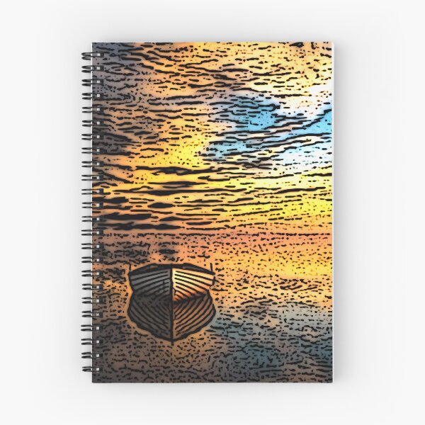 Item preview, Rowboat Sunset designed and sold by notsweettea.