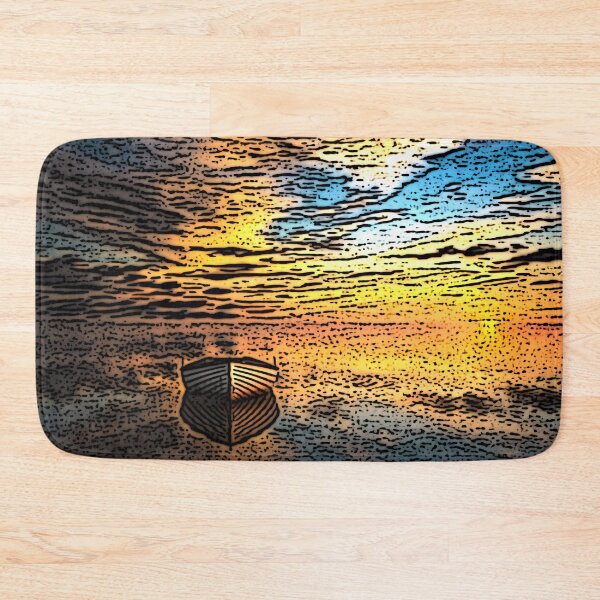 Item preview, Rowboat Sunset designed and sold by notsweettea.