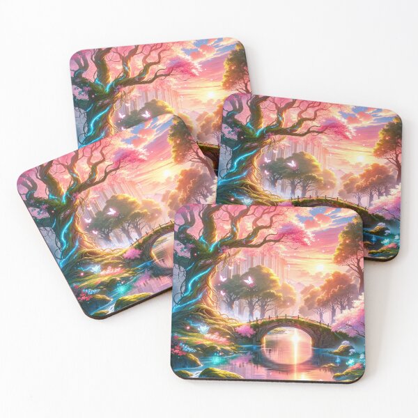 Item preview, Magical Sunset: Emerald Isle Sanctuary designed and sold by Star Art ia.
