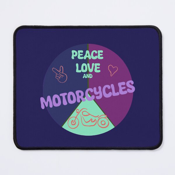 Item preview, Peace love and motorcyles! designed and sold by K Mussack.