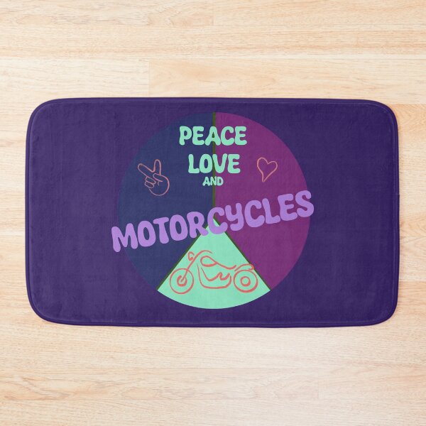 Item preview, Peace love and motorcyles! designed and sold by K Mussack.