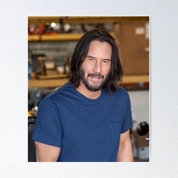 Artikel-Vorschau von Keanu Reeves, designt und verkauft von Wiamaoua.