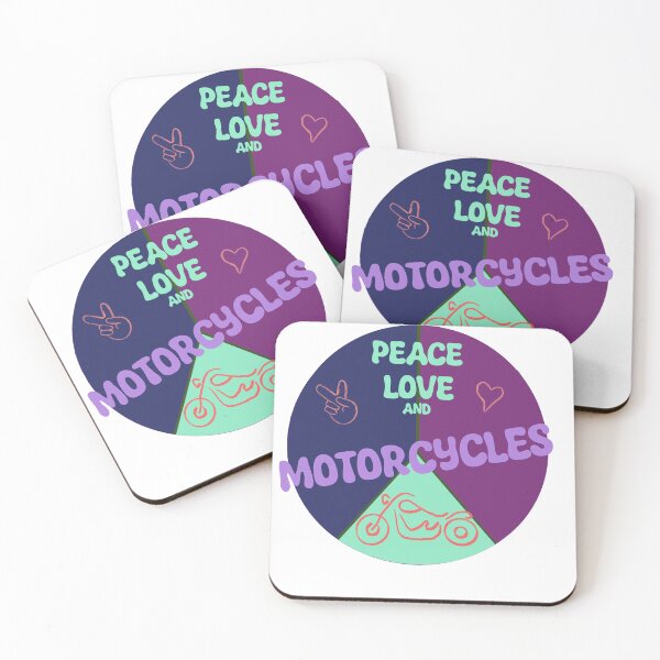 Item preview, Peace love and motorcyles! designed and sold by K Mussack.