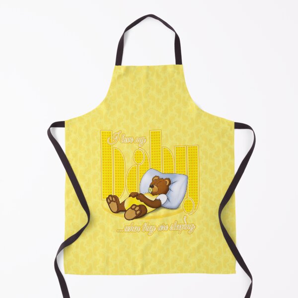 Item preview, I Love My Baby (When They Are Sleeping) - Yellow designed and sold by ifourdezign.