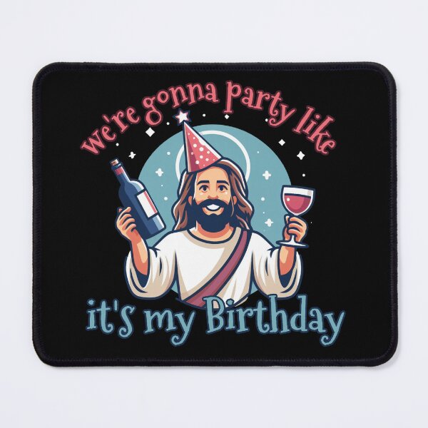 Item preview, Jesus celebrating his own birthday designed and sold by rwstamp.