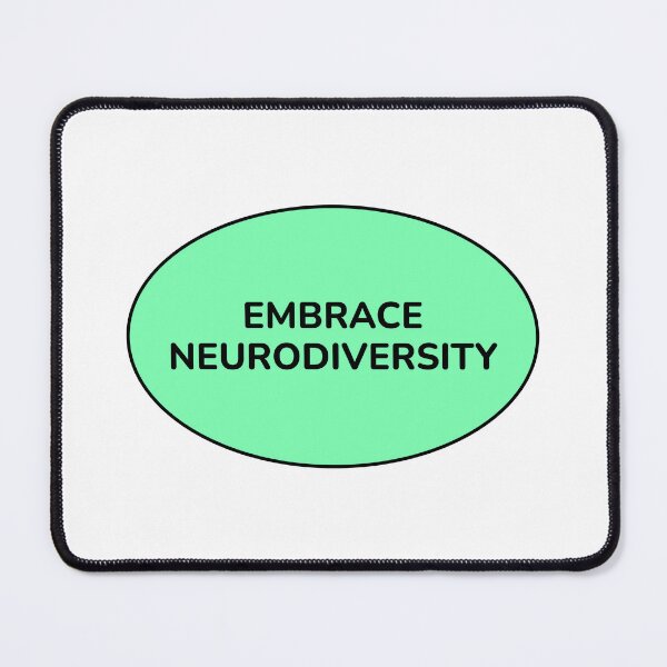 Item preview, Embrace Neurodiversity - Autistic Is Not A Bad Word designed and sold by Inspirationmotivation.