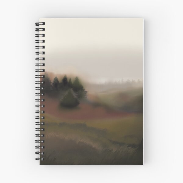 Item preview, Landscape forest fog designed and sold by Magali-Ladou.