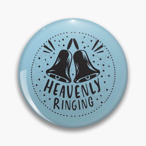 Item preview, Heavenly Ringing For Handbell Ringers Choir Light Blue Background designed and sold by SubtleSplit.