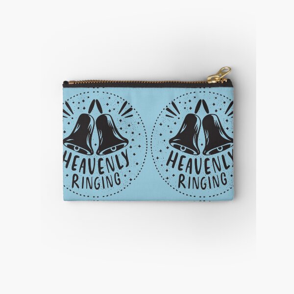 Item preview, Heavenly Ringing For Handbell Ringers Choir Light Blue Background designed and sold by SubtleSplit.