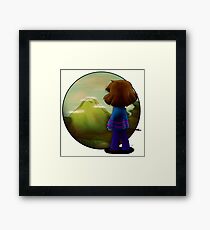 Mt Ebott, 201X. Framed Print