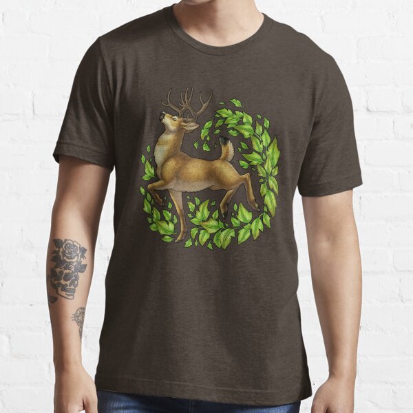 Leafy Cervine Essential T-Shirt
