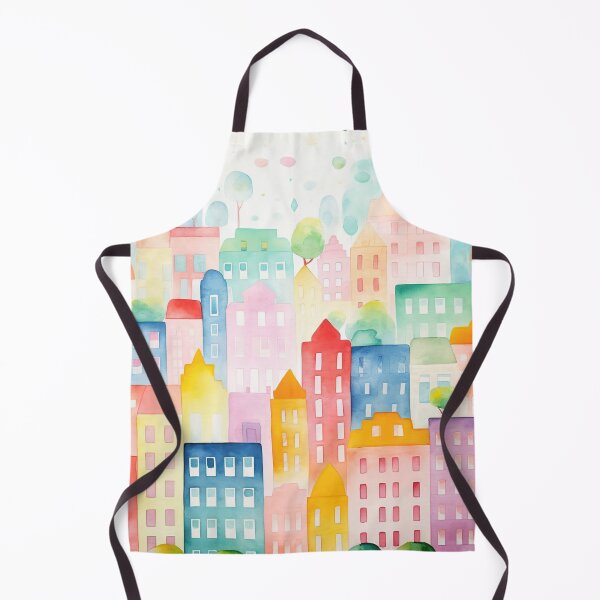 Item preview, Pastel Cityscape: Sweet Urban Charm designed and sold by LittleLuvies.