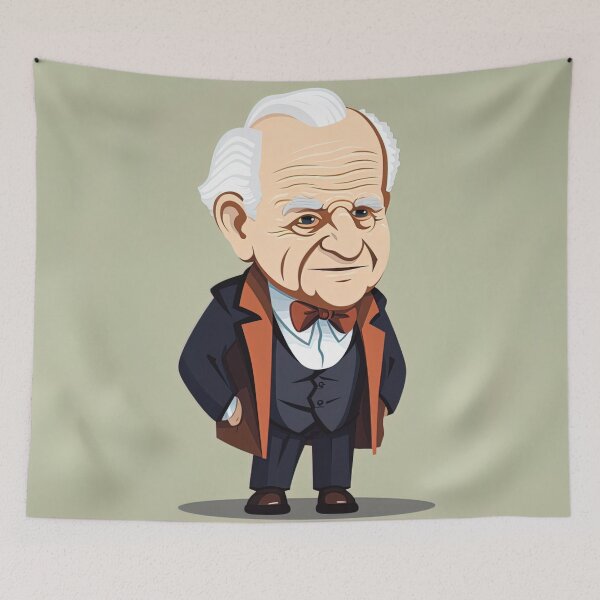 Item preview, Karl Popper | cute style designed and sold by ComicsFactory.