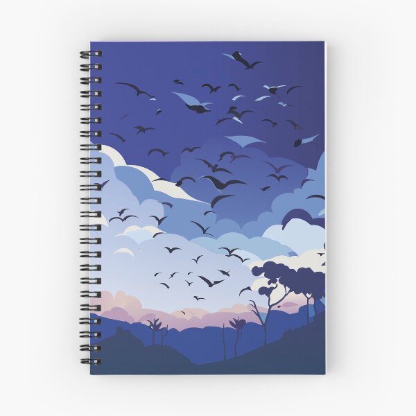 Item preview, Sky with birds - Figurative art designed and sold by therockstuff.
