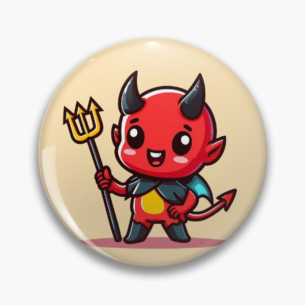 Item preview, Cute Little Hell Boy Devil designed and sold by Moodific.