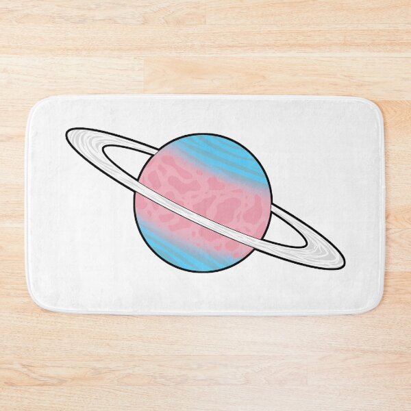 Item preview, Transgender Flag Planet  designed and sold by CaptinAubs.