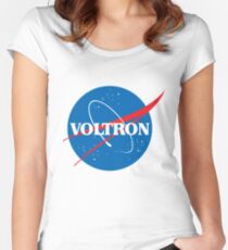 NASA (but it's voltron) Women's Fitted Scoop T-Shirt