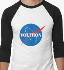 NASA (but it's voltron) Men's Baseball ¾ T-Shirt