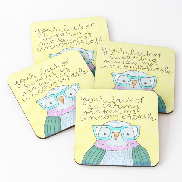 Item preview, Dork Bird- Your lack of swearing designed and sold by CynthiaFxo.