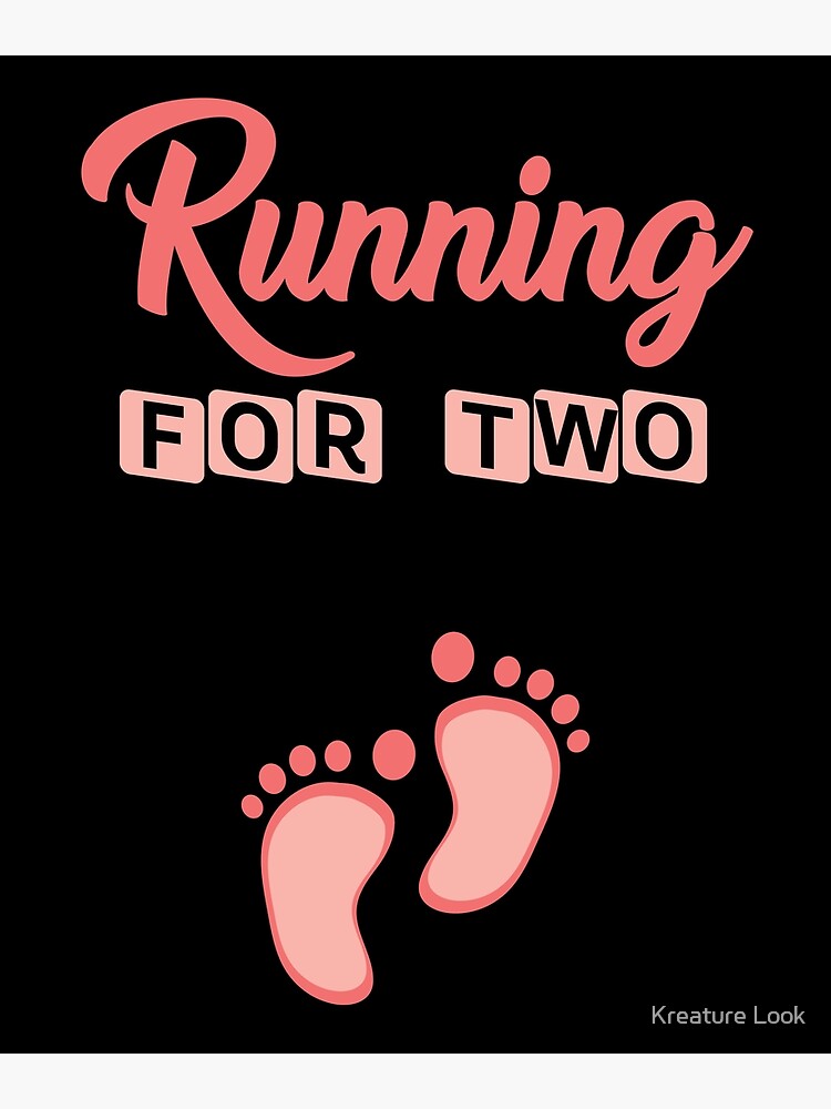 Running for two | gender reveal shirts | pregnant shirts | new mom gifts |  baby shower gift | baby announcement shirt | funny new dad gifts 