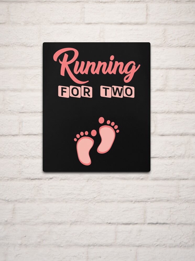 Running for two, gender reveal shirts, pregnant shirts, new mom gifts, baby shower gift, baby announcement shirt, funny new dad gifts