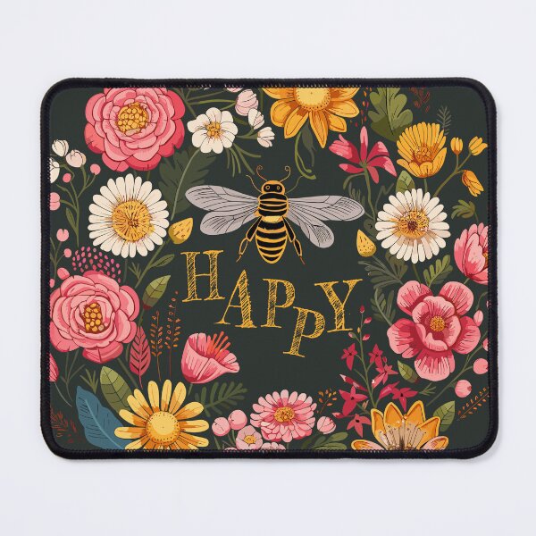 Item preview, Bee Happy designed and sold by GirlGlowGraphic.