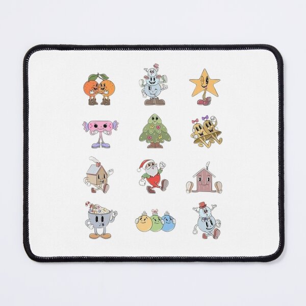 Item preview, cute christmas characters designed and sold by SepiBear.