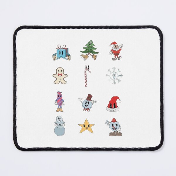 Item preview, cute christmas characters designed and sold by SepiBear.