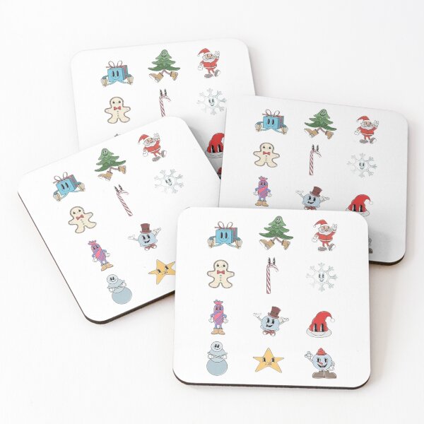 Item preview, cute christmas characters designed and sold by SepiBear.