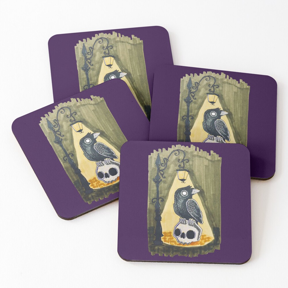 Item preview, Coasters (Set of 4) designed and sold by ButterflyGo.