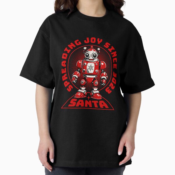Item preview, Robot Santa spreading joy since 3023 designed and sold by Graffik-Peeps.