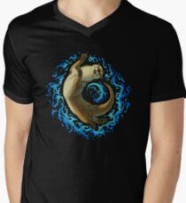 Otter Waves Men's V-Neck T-Shirt