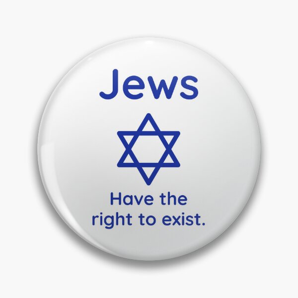 Item preview, Jews have the right to exist.  designed and sold by Rachel the Artist .