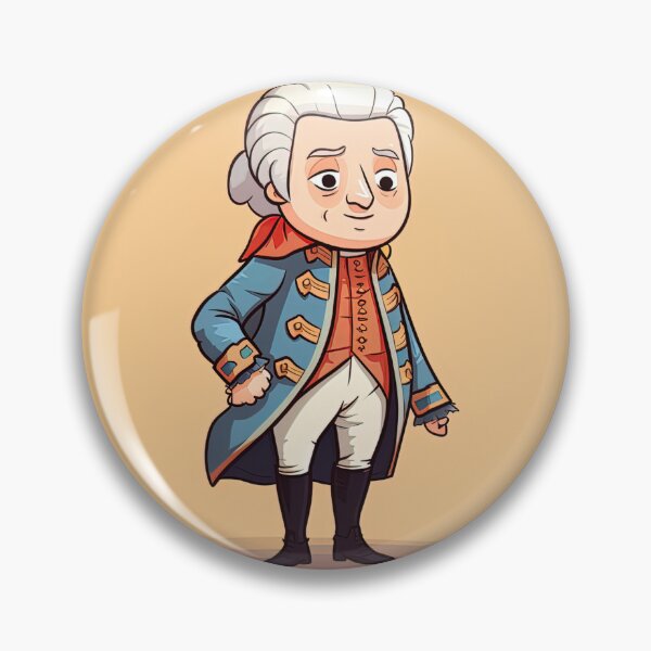 Item preview, King George III | cute style designed and sold by ComicsFactory.