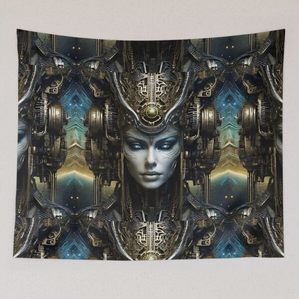 Item preview, Alien Cyborg Goddess  - Dark Fantasy Dreams 2 designed and sold by Benito Del Ray.