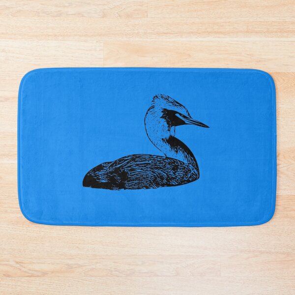 Item preview, Great Crested Grebe Black Design  designed and sold by designsasstultd.
