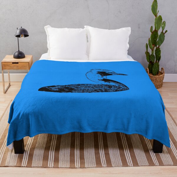 Item preview, Great Crested Grebe Black Design designed and sold by designsasstultd.