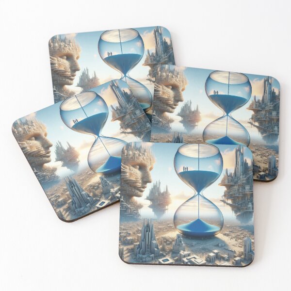 Item preview, The Hourglass City - Eternal Metropolis designed and sold by Newpixelland.