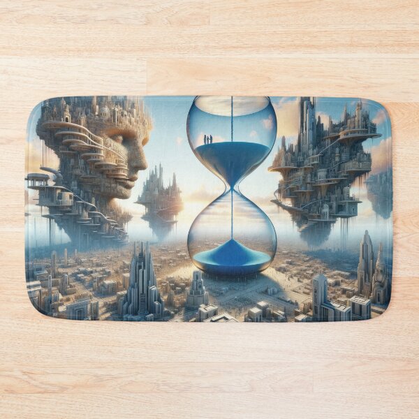 Item preview, The Hourglass City - Eternal Metropolis designed and sold by Newpixelland.