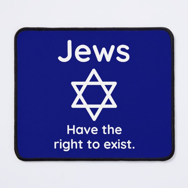 Item preview, Jews have the right to exist.  designed and sold by Rachel the Artist .