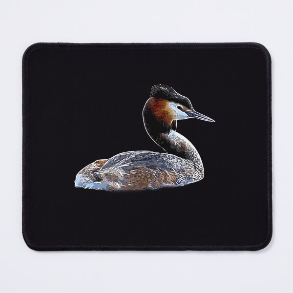 Item preview, Great Crested Grebe White Alternate Design designed and sold by designsasstultd.
