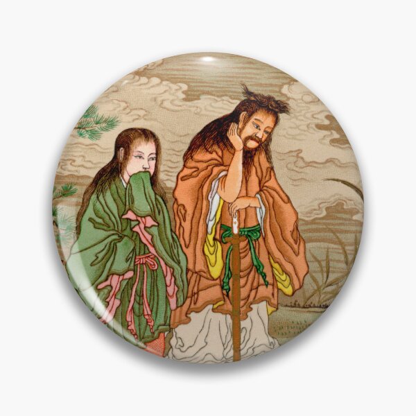 Item preview, vintage Japanese painting Chinese tales  designed and sold by bekarts.