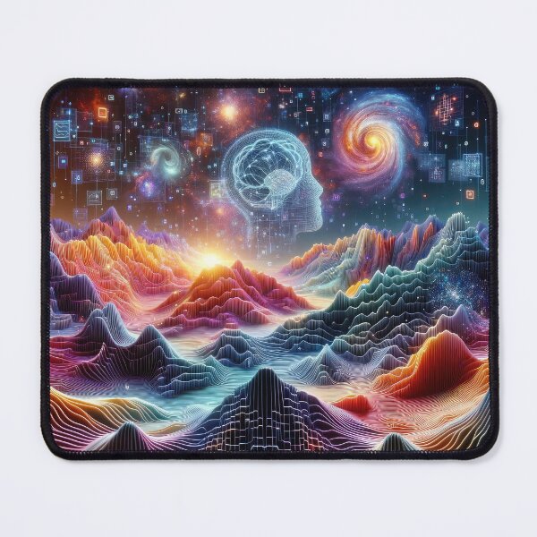 Item preview, Cosmic Consciousness - Neural Landscapes designed and sold by Newpixelland.
