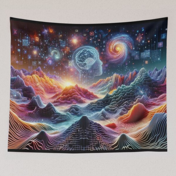 Item preview, Cosmic Consciousness - Neural Landscapes designed and sold by Newpixelland.