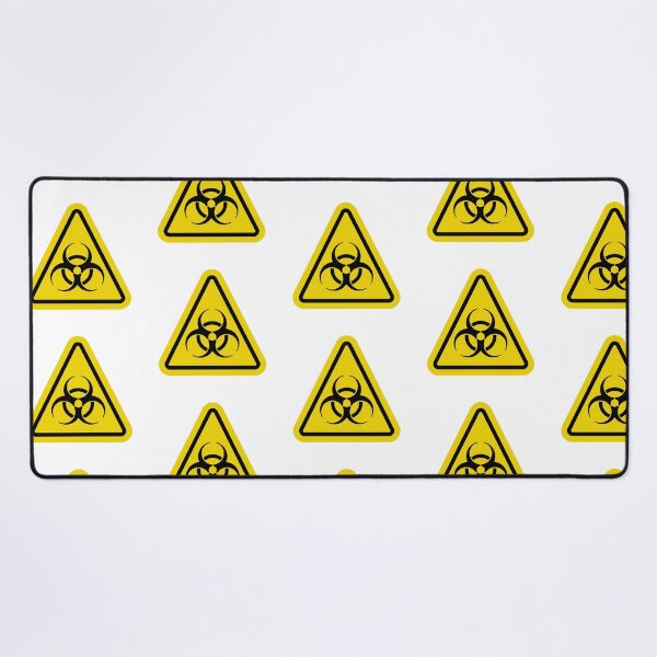 Item preview, Yellow Biohazard Warning Sign designed and sold by THP Creative.