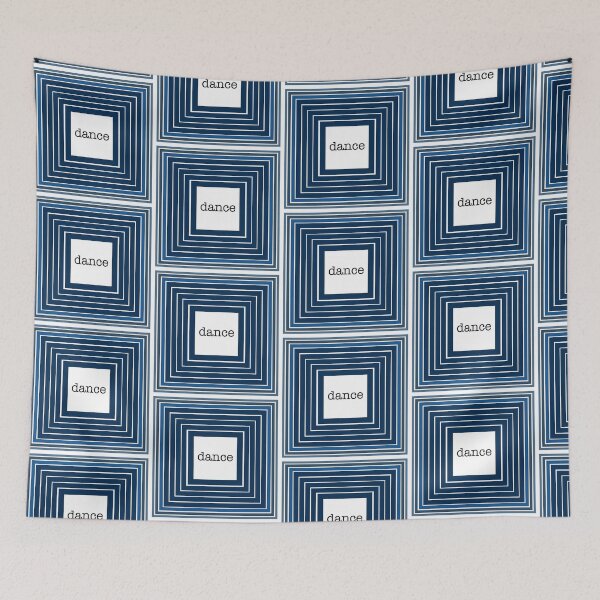 Item preview, Dance Blue Squares designed and sold by Fancyc.