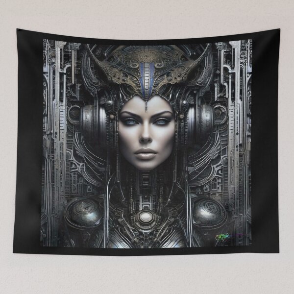Item preview, Alien Cyborg Goddess  - Dark Fantasy Dreams 7 designed and sold by Benito Del Ray.