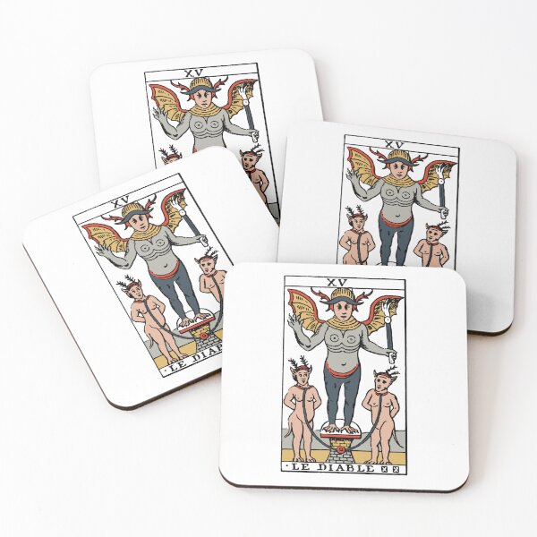 Item preview, Vintage Tarot Card The Devil Le Diable designed and sold by KewaleeTee.